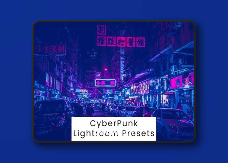 20 Cyberpunk Premium Lightroom Presets-Make it just cool